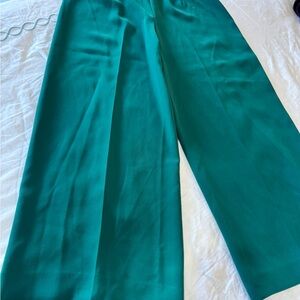 Zara green ankle length Trousers